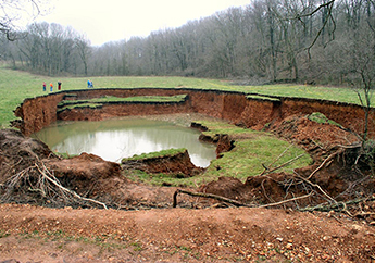 Sinkhole - Barry County