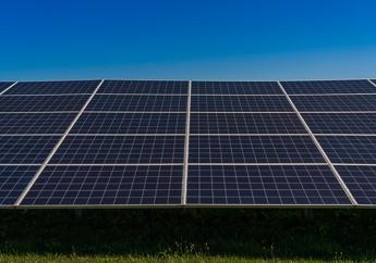 Solar panels on a roof