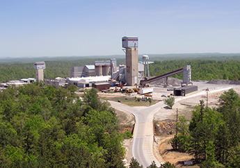 Operated by the Doe Run Mining Co., the Buick Mine is located near Boss, Missouri.